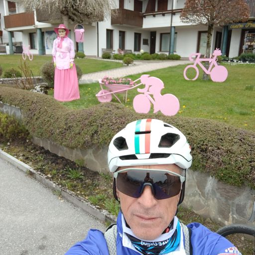 Tambre in preparazione per il passaggio del giro d'Italia 🩷🩷🚴🏼‍♀️🚴🏼‍♂️🚴