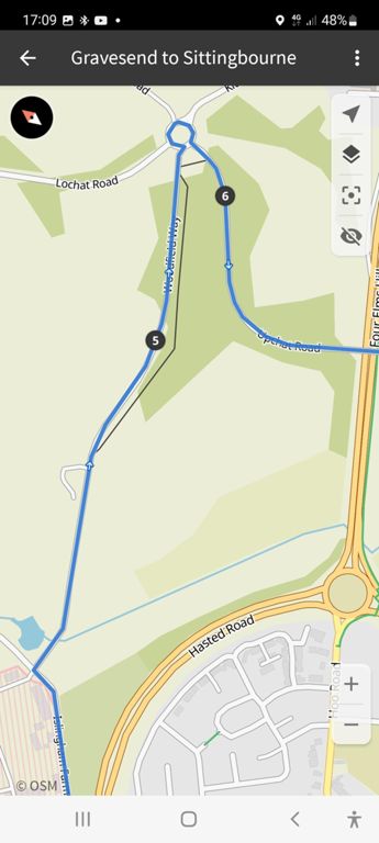 Military road to replace. It can be closed for operations, apart from the climb.