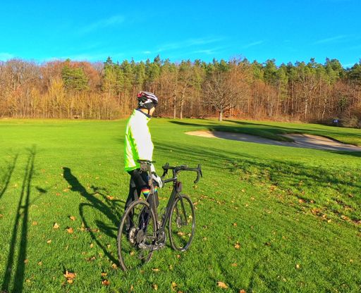 Kurz übers Grün. 😂