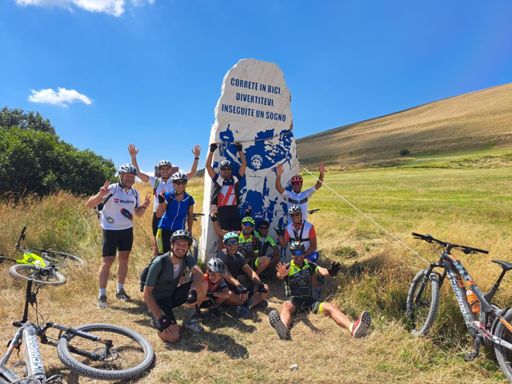 Mountain Bike Ride. Lago di Fiastra, Italy