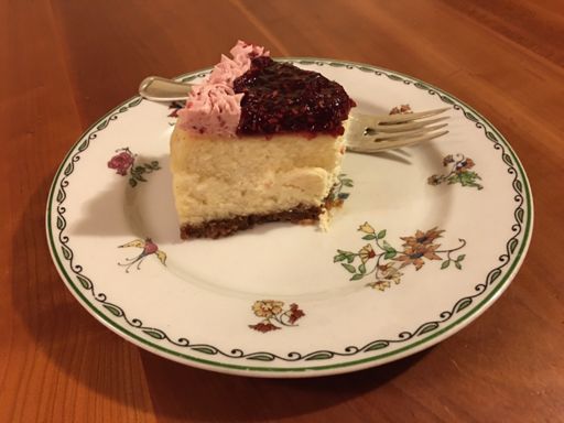 Cheesecake from Sweet Lucy’s. Out of this world.