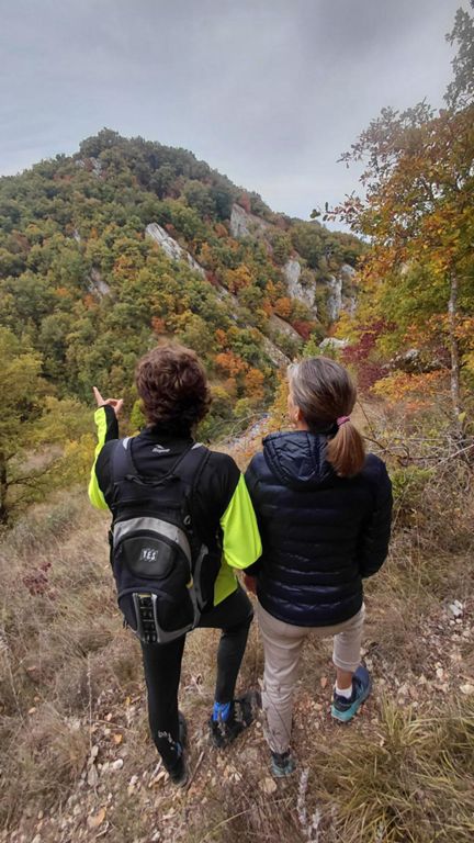 Peña Obi, Peña Lascinco y Arburu desde Leorza