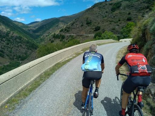 En direction de Railleux et du col de la Llose