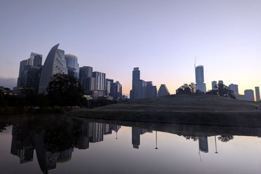 Foggy, damp, and very cool morning