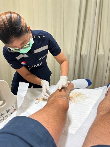 Not too bad, but enough to require rabies and tetanus shots. 