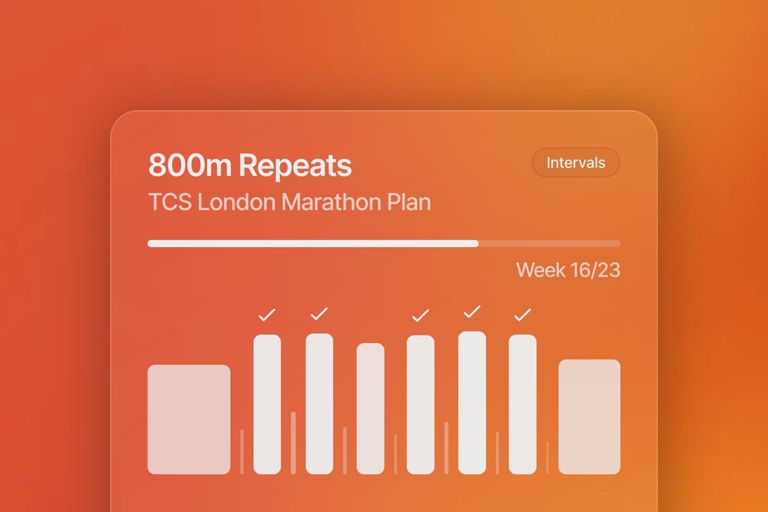 Morning Run - 800m repeats - 9km