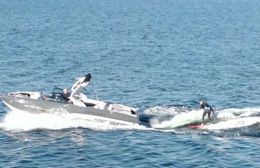 Random Surfer Girl along the 520 bridge.  I imagine her name to be Topanga or Kahyahanni.