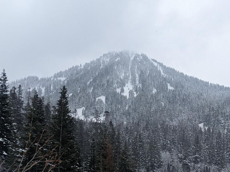 Bearscout Peak, North Slopes - Climber Kyle