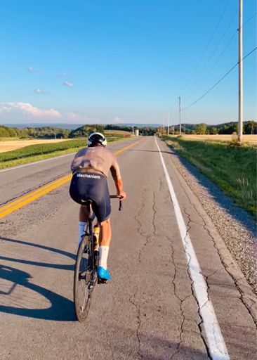 Charlie spotting the view