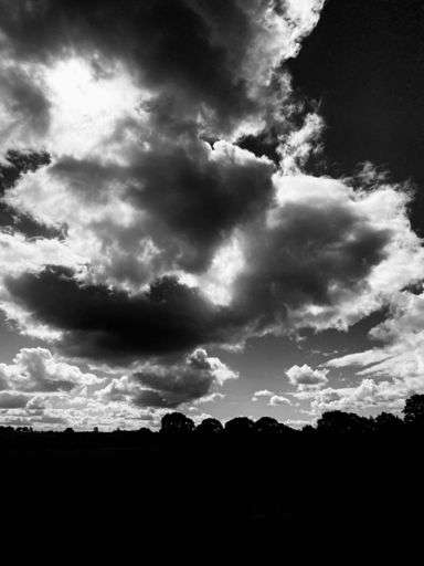 Moody sky over sicklinghall