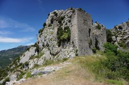 Haut tour du lac de Castillon en VTT
