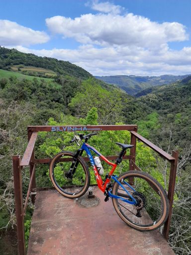 Viaduto Mula Preta em Dois Lajeados...🙌🚵‍♂️