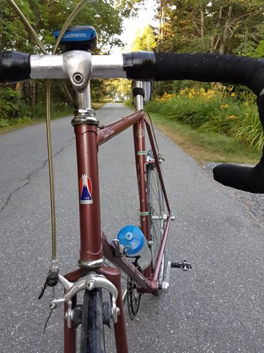 I told my bike it was Mt Fuji (but it was just Hales Hill).