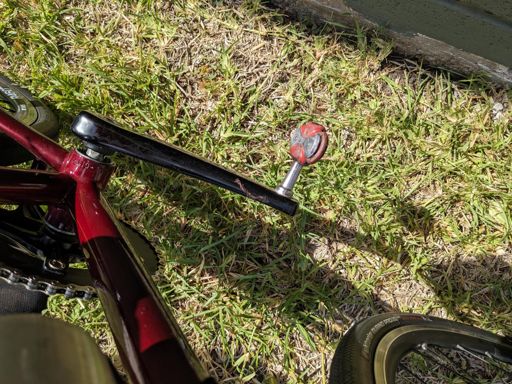 Lung tissue on my crank arm?