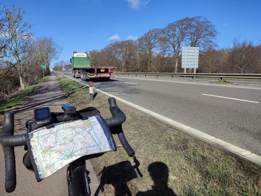 A1 footpath shortcut