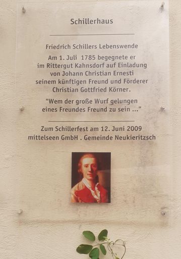 Auf der Heimfahrt noch mal am Schillerhaus angehalten 🤓