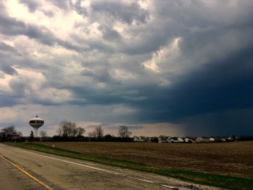 Drenched me for 5 minutes on the way home