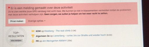 De concurrent is blijkbaar een slechte verliezer...