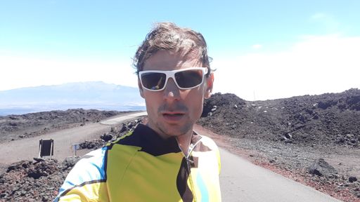 Mauna Kea from Mauna Loa