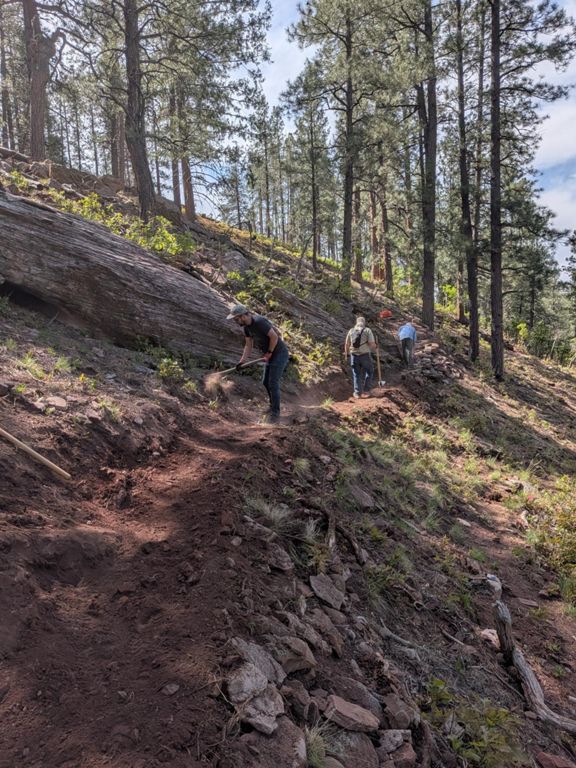 Trail work