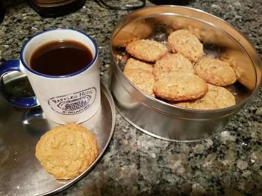 Salt oat cookies.  The ultimate post ride recovery.