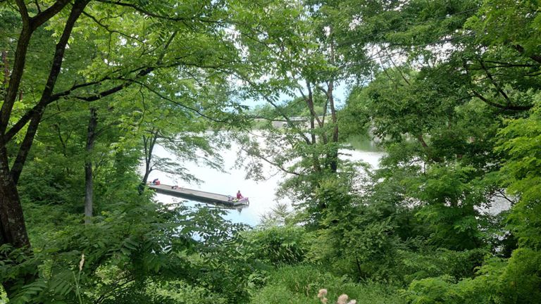 みどり湖、初めて見た!