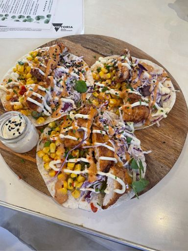 Mum forced me to eat this deliciousness for lunch