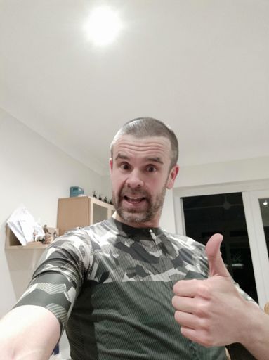 Me happy with my ride