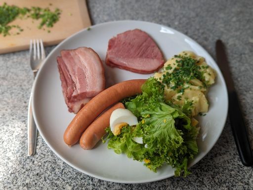 Healthy lunch after a good ride!!!