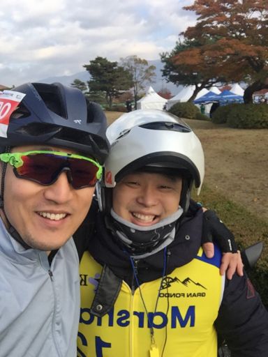 중고등학교 1년후배 경륜 선수