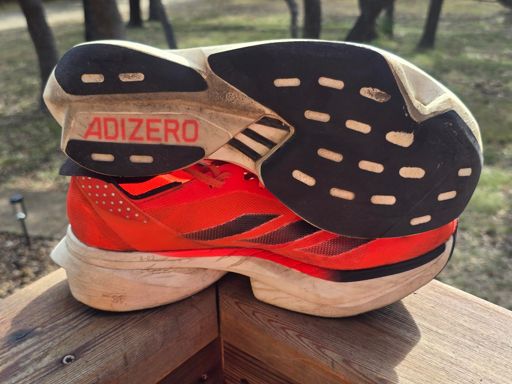 500 miles of wear on the Adios Pro 3