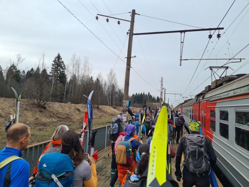 Утром на пл.Калистово.