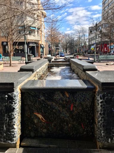 Down Stream by artist Martha Jackson Jarvis at 4200 Campbell Ave, Arlington, VA