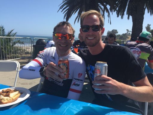 Cold beers with the one and only Jens Voigt