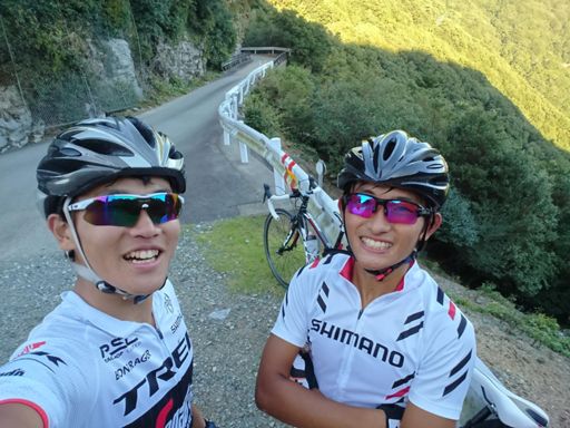 南伊勢町～大紀町に抜ける峠がいい感じの斜度といい感じのディスタンスで感動した。景色も最高だった！