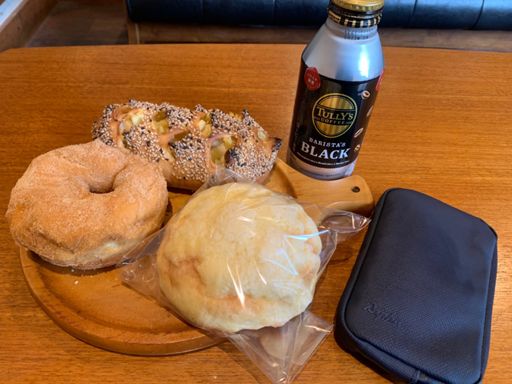 手前のが冷やしメロンパン美味しかった😊