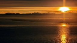 Sunset mont Boron