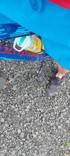 Tough Sally's tired pedal.