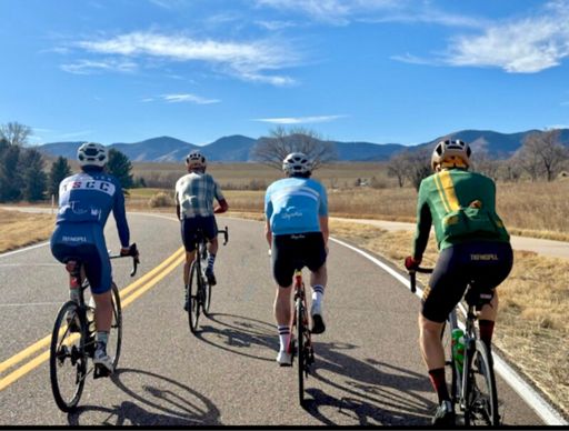 Chris, Alex, me, Ted - pic by Bryan 