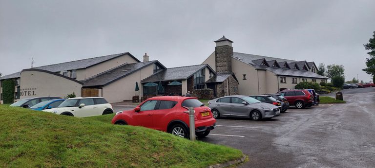 Westmorland Hotel Tebay. I will include this in the route with recommendations to stay - though of course, it is the cyclists' choice.    This is one of six facilities run by the group, which includes Cairn Lodge Services which we saw, south of Lesmahagow, on route to Glasgow.    https://www.westmorlandhotel.com