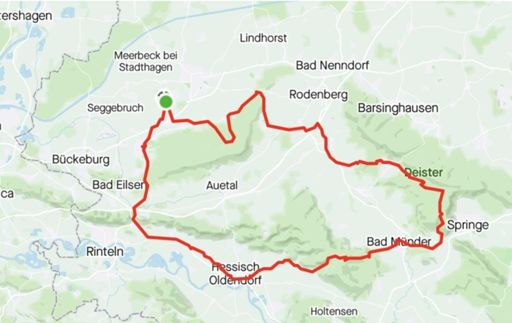 So sollte die Tour eigentlich aussehen !!!