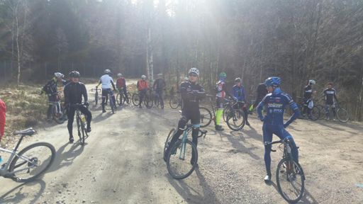 The first of 8? puncture stops.