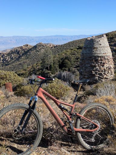 Odd structure, nice view of the valley