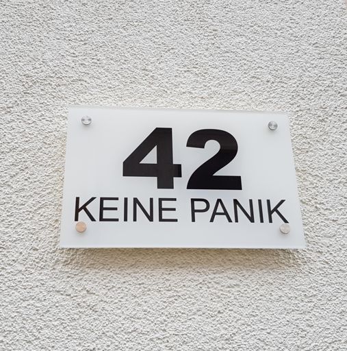 Hausnummer in Duisdorf 😁