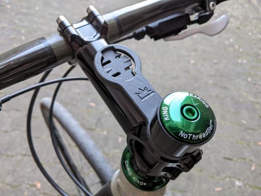 Selbstgestrickter Garminhalter funzt👌