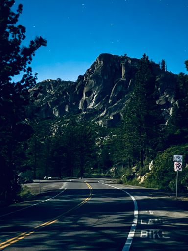 donner pass climb by moonlight 