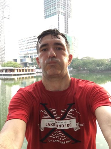 Cooked like a roast turkey....going to take me an hour to stop sweating