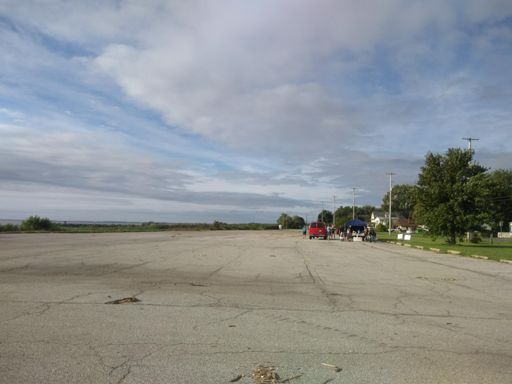 The turn-around point at the usual second stop, just south of Port Penn.