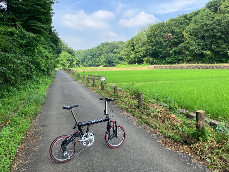 鶴見川水系、寺家と黒須田川ポタ - 折りたたみ自転車で鉄道旅、出発輪行！
