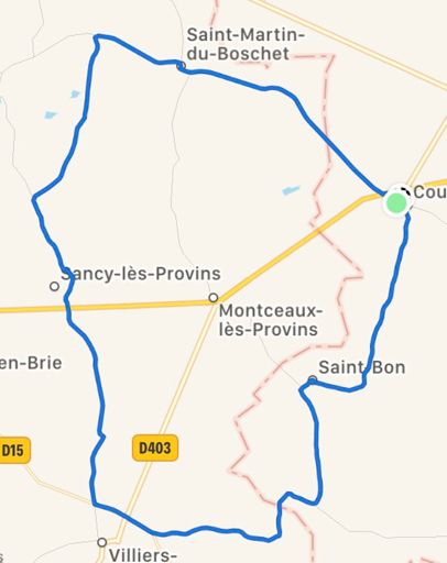 Merci mes itinéraires 😅